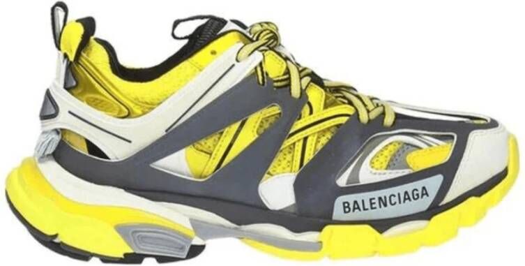 Balenciaga Geel Zwart Wit Track Sneaker