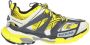 Balenciaga Geel Zwart Wit Track Sneaker - Thumbnail 1