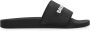Balenciaga Zwarte Rubberen Sandalen Highlights Open Teen Black Heren - Thumbnail 1