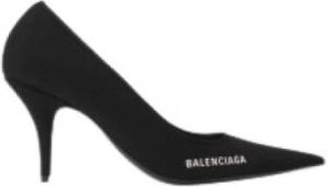 Balenciaga Golvende gevoerde dia`s sandalen Zwart Dames