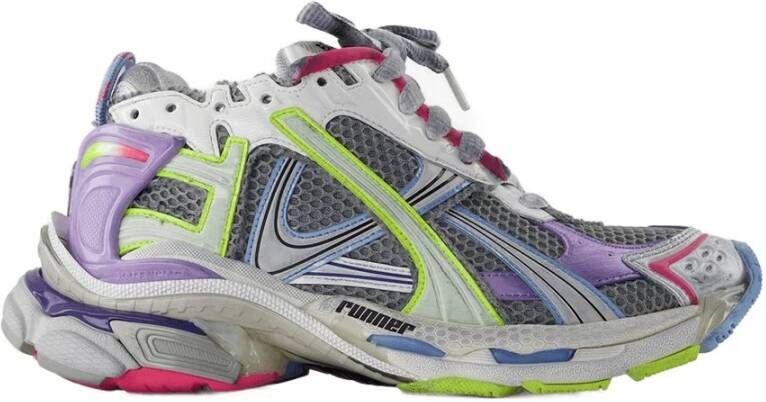 Balenciaga Gradient Mesh Sneakers Multicolor
