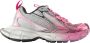 Balenciaga Grijs Roze Sneakers Synthetische Mesh Schoenen - Thumbnail 1