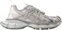 Balenciaga Grijze Mesh Sneakers met Extreme Veters - Thumbnail 1
