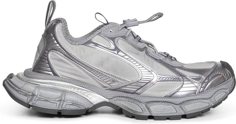 Balenciaga Grijze Sneakers met reflecterend detail