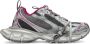 Balenciaga Grijze Sneakers met Vetersluiting - Thumbnail 1