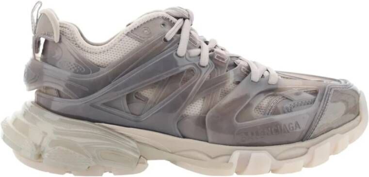 Balenciaga Grijze Track Jelly Sneakers Futuristisch Ontwerp