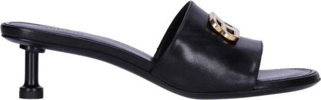 Balenciaga Heeled Mules Zwart Dames