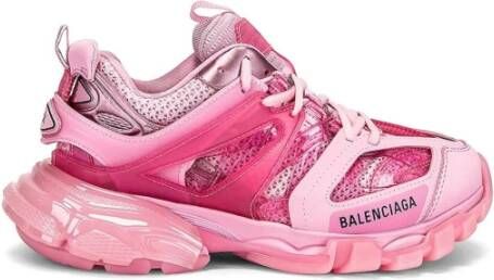 Balenciaga Heldere zool Track Sneakers Pink Dames