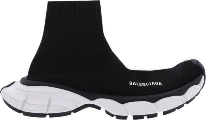 Balenciaga 3XL Sock sneaker met gebreid bovenwerk en logo