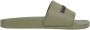 Balenciaga Heren sandalen in khaki met 3D-logo - Thumbnail 1