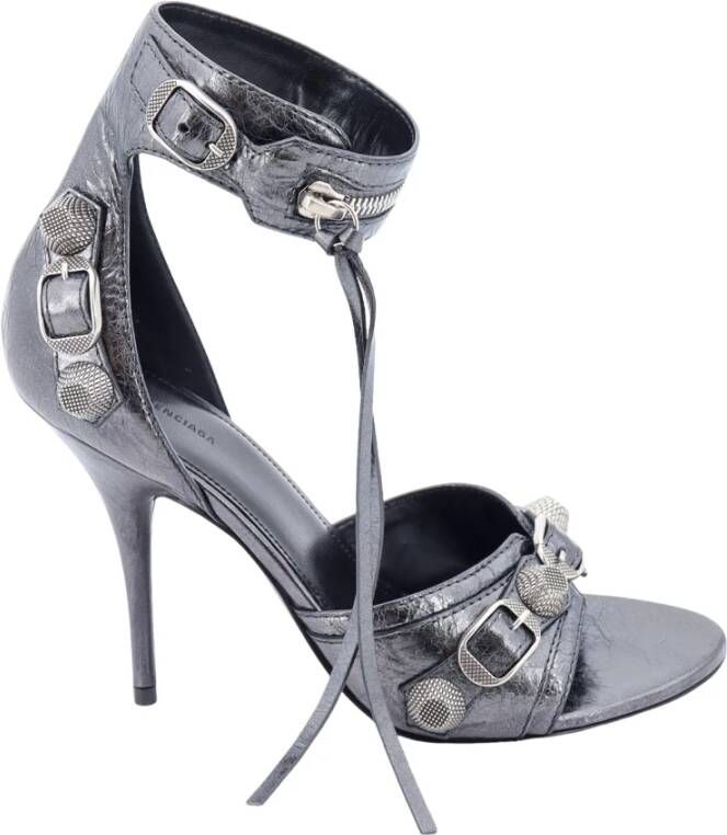 Balenciaga High Heel Sandals Gray Dames Schoenen