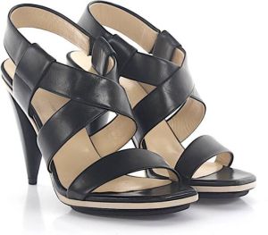Balenciaga High Heel Sandals Zwart Dames