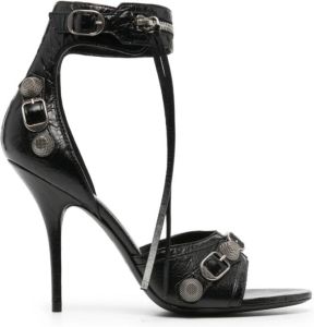 Balenciaga High Heel Sandals Zwart Dames