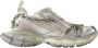 Balenciaga Ketting Sneakers Synthetisch Beige - Thumbnail 1
