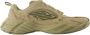 Balenciaga Khaki Leren Sneakers Ronde Neus - Thumbnail 1