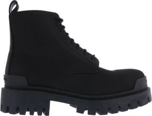 Balenciaga Lace-up Boots Zwart Heren
