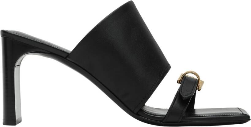 Balenciaga Lage hak sandaal in Bel Air-stijl