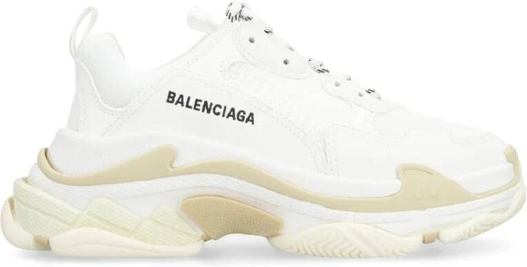 Balenciaga Lage Sneakers met Mesh-inzetstukken