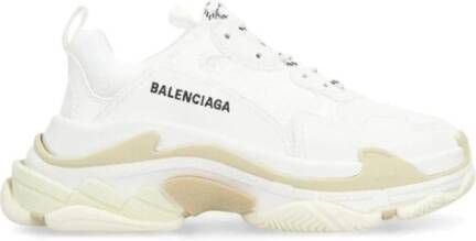Balenciaga Lage Sneakers met Mesh Inzetstukken