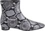 Balenciaga Leather boots Gray Dames - Thumbnail 1