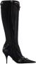 Balenciaga Noir Black Aged Nikel Lambskin Laarzen Black Dames - Thumbnail 1