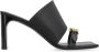 Balenciaga Leren sandalen met verstelbare voorkantband - Thumbnail 1