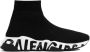 Balenciaga Logo Detail Slip-On Sneakers - Thumbnail 1