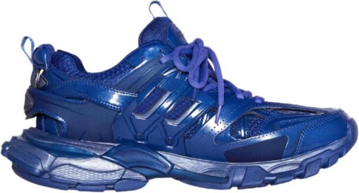 Balenciaga Metallic Indigo Track Sneakers Mannen