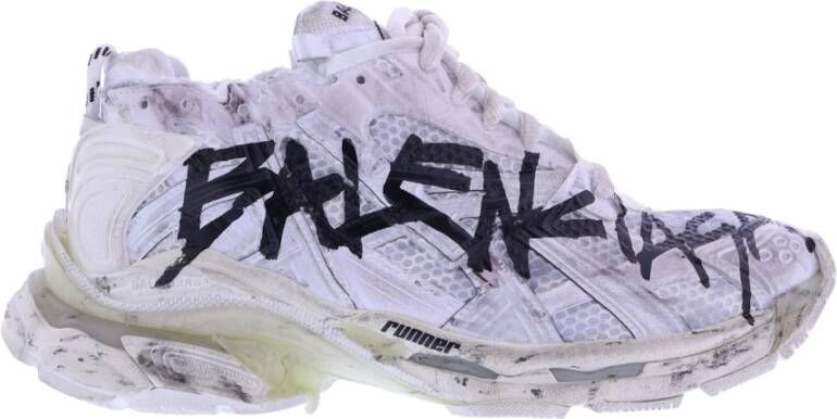 Balenciaga Runner Monocl Graffiti W Dames Sneakers Wit Dames