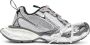 Balenciaga Multicolor Distressed Mesh Sneakers Gray Dames - Thumbnail 1