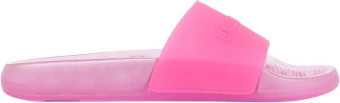 Balenciaga Multicolor Slides Pantoffels Pink Dames