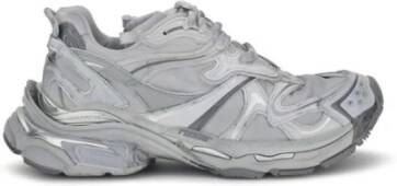 Balenciaga Neon Geweven Platform Sneakers