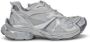 Balenciaga Neon Geweven Platform Sneakers - Thumbnail 1