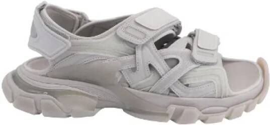 Balenciaga Plastic sandals Gray Dames