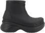 Balenciaga Platform Crocs Enkellaarzen Model - Thumbnail 9