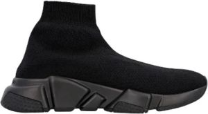 Balenciaga Pre-owned Polyester sneakers Zwart Dames