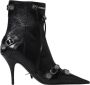 Balenciaga Puntige Neus Gesp Enkellaarzen - Thumbnail 1
