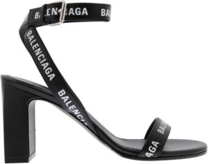 Balenciaga Round Sandal M80 Zwart Dames