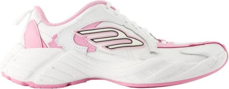 Balenciaga Roze Synthetische Sneakers Bovenste Veters