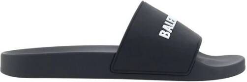 Balenciaga Rubber zwembadsandalen