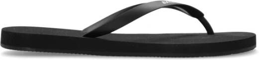 Balenciaga Rubberen teenslippers met logo