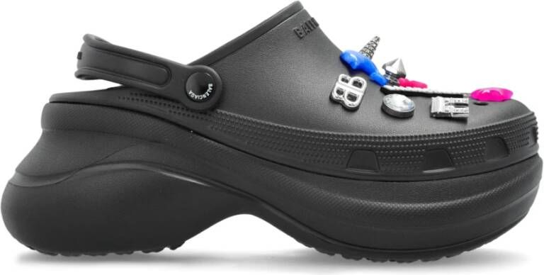 Balenciaga Rubberschoenen met applicaties