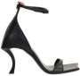 Balenciaga Sandals Black Dames - Thumbnail 1