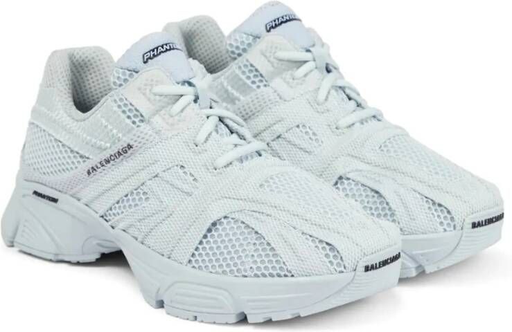 Balenciaga Lichtblauwe Logo Sneakers - Foto 2