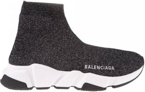 Balenciaga Snelheid 2.0 glanzende sneakers Zwart