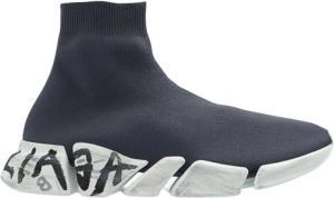 Balenciaga Speed 2.0 LT sneakers with sock Blauw Heren