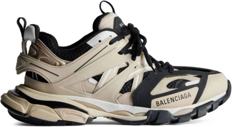 Balenciaga Sneakers met Logo Print en Contrastdetail