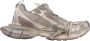 Balenciaga Versleten Mesh Sneakers met Logo Details - Thumbnail 1