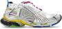 Balenciaga Sneakers met Textuur Platform en Geweven Design Multicolor Heren - Thumbnail 5