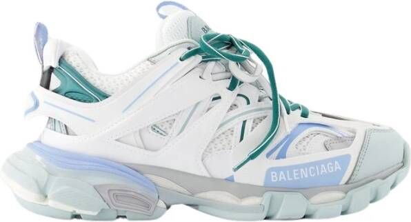 Balenciaga Sneakers Synthetisch Wit Blauw Grijs Multicolor Dames